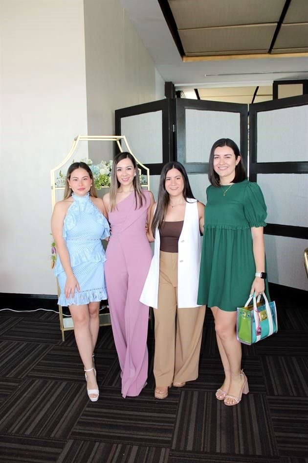 Vanessa Roble Ríos, Lily Cantú, Marcela Yamallel y Andrea Ayala