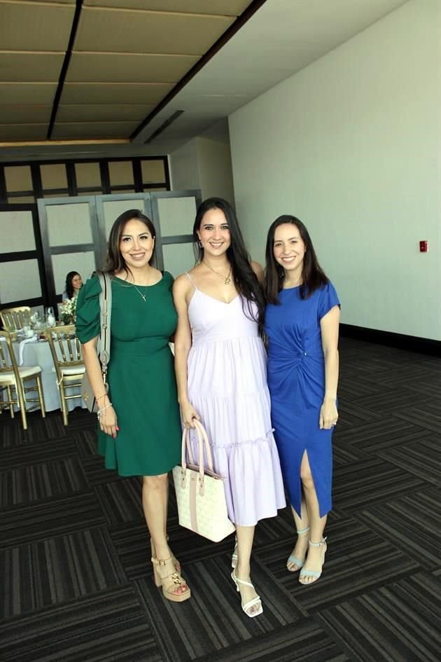 Brianda Saldaña, Anahí Molina y Adriana Rodríguez