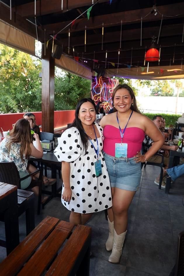 Lily Díaz y Alma Mendoza