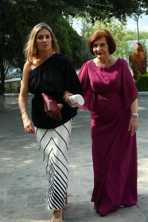 María de los Ángeles Ruiz y Elda Treviño