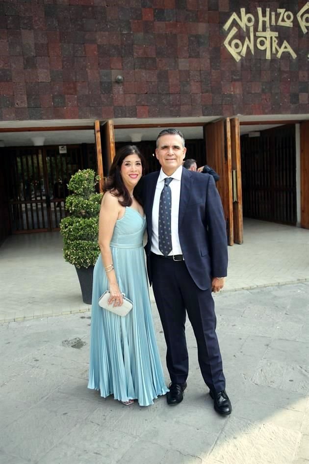 Bárbara Treviño y Francisco Motilla