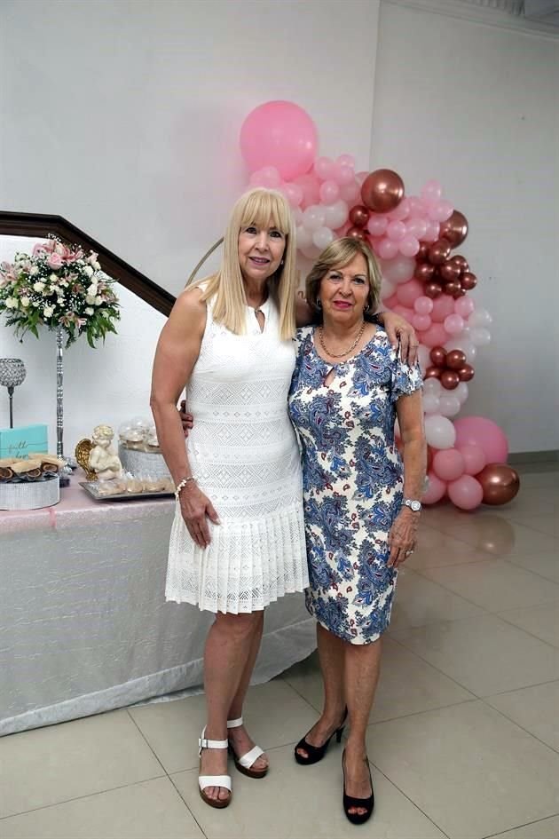 Rosy de Montemayor y Doris Alanís