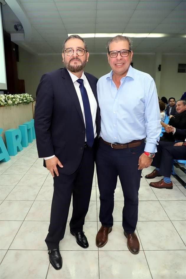 Óscar Reyes y Mauricio Colyer