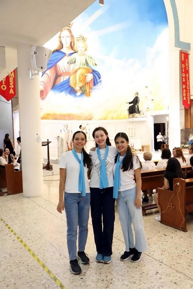 Cristina Priante, Isabela Castillo y Ana Lucía Reyes