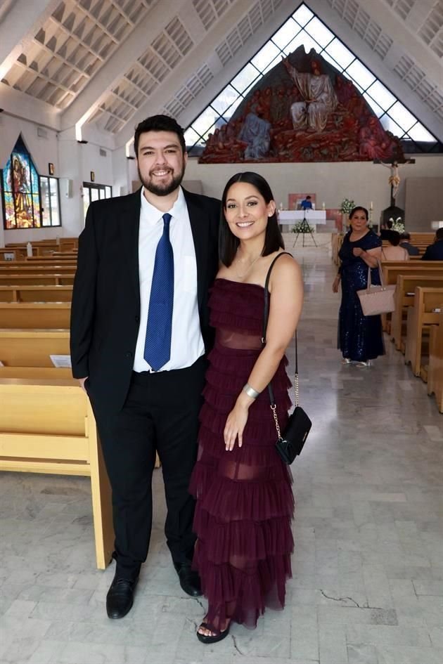 Eduardo Catalán y Fabiola Chávez