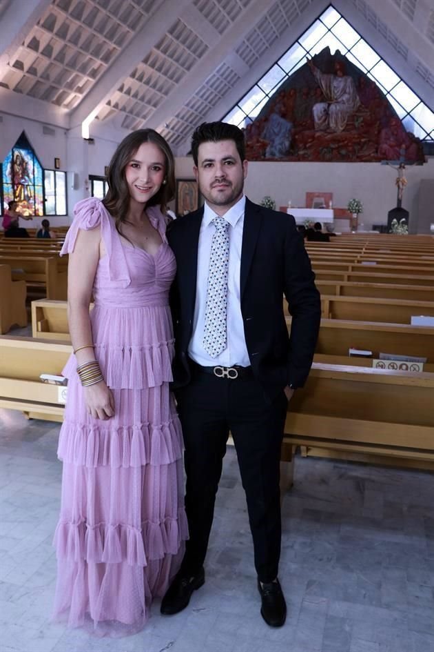 Estefanía Ibarra y Ernesto Esquivias