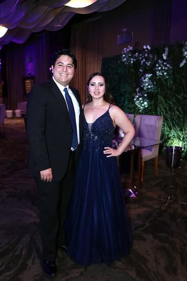 Ricardo Luis Garza Elizondo y Ethel Rodríguez de Garza