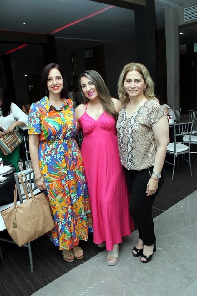 Paty Alduncin, Rosy Marchesini y Elisa Maldonado