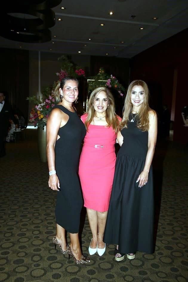 Cruz María Cantú, Paty Gloria y Blanca Garza