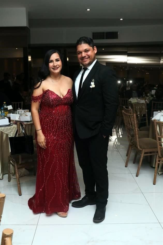 Fernanda Góngora y David Juárez