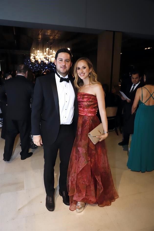 Rodrigo Tamez y Eugenia González