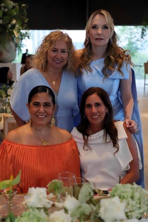 Aleida Treviño, Adriana Ibarra de Bremer, Lupita Villarreal y Alejandra Farías