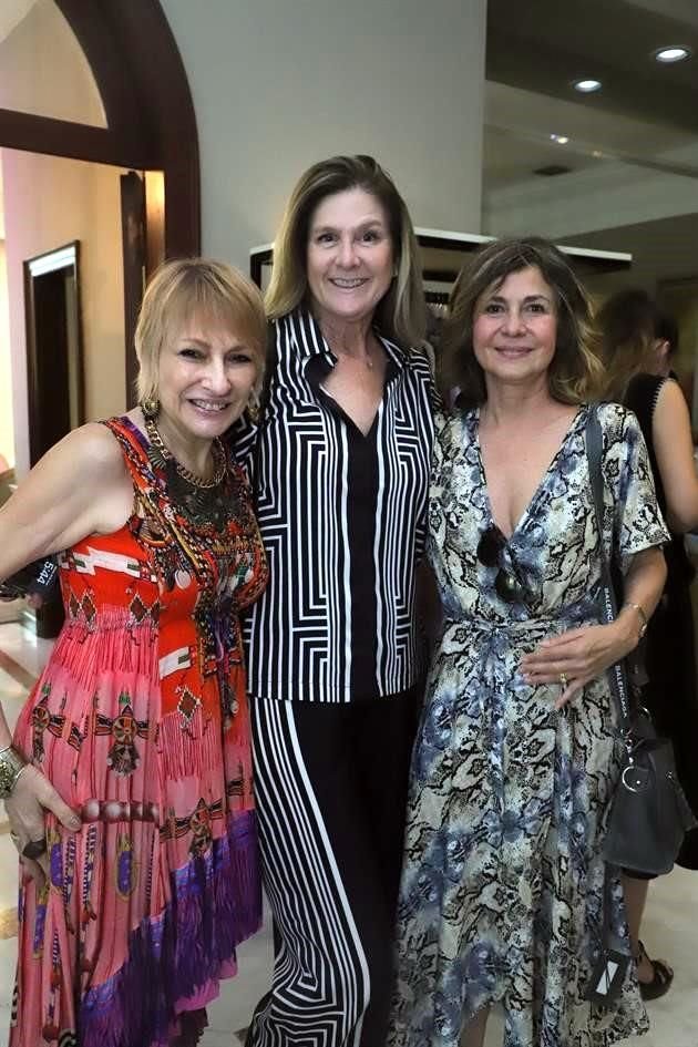 Rosina Ramón, Carmen Padilla y Luzma Villarreal