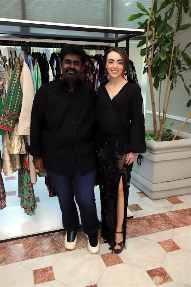 Vidur Adlakha y Daniela Serrato Kalionchiz