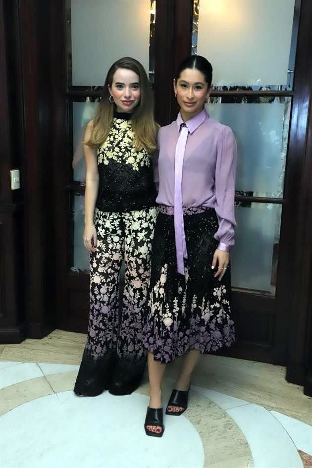 Fernanda Cortés y María Paula Tristán