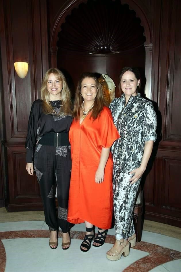 Cristina Celada de Garza, Lidia Pérez de Warnholtz y Alejandra del Real