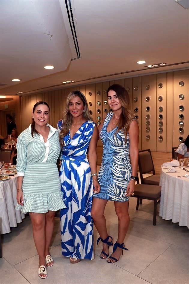 Karina Leal, Arlette de Cabello y Daniela Tijerina de Canavati