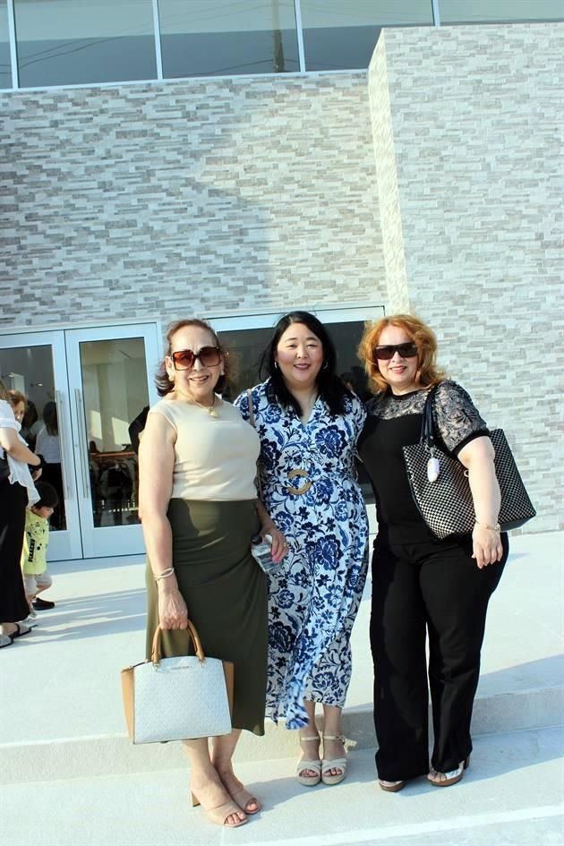 Teresa Islas, Lay-Wah Ching y Cecilia González