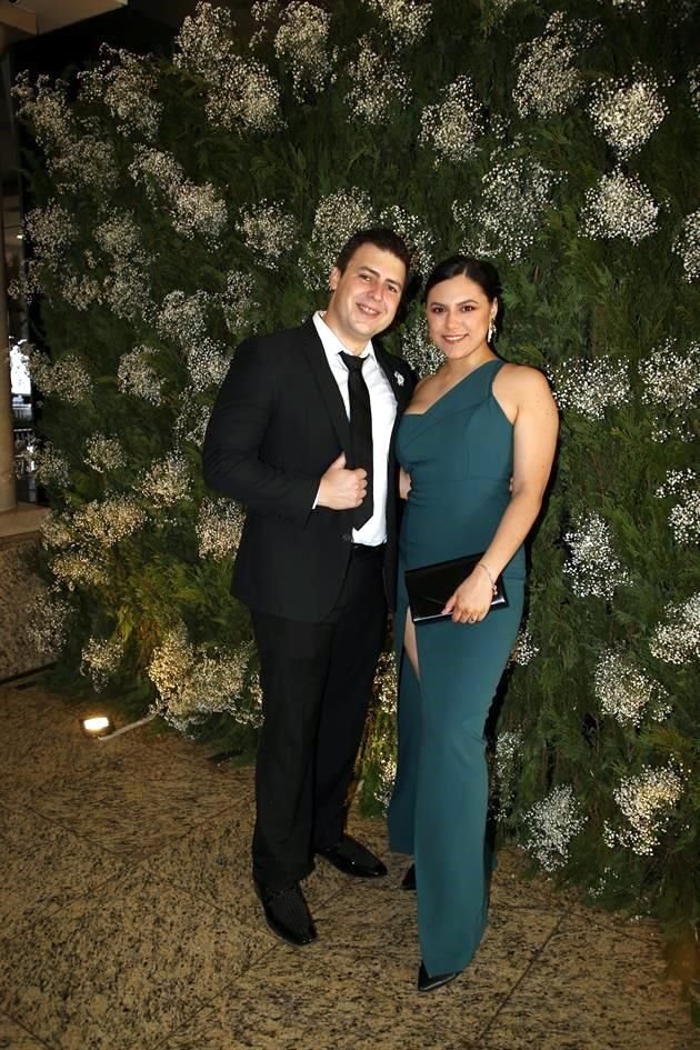 Rubén Torres y Diana Peñaflor