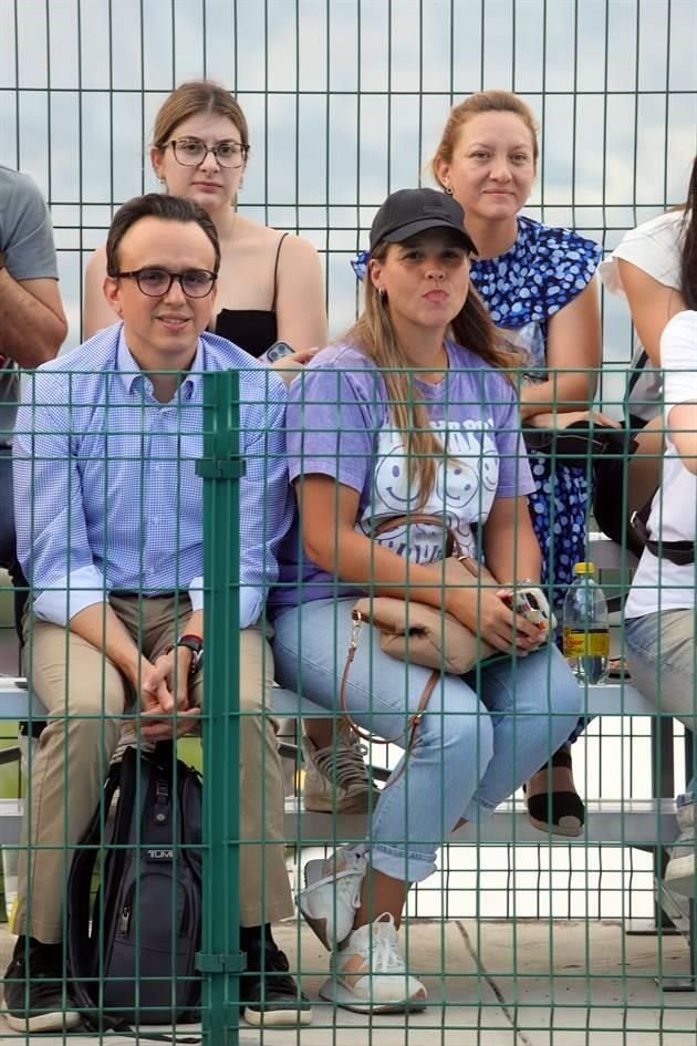 Raquel Cantú, Nadia Ventura, Vadir Mohamed y Gaby Galván