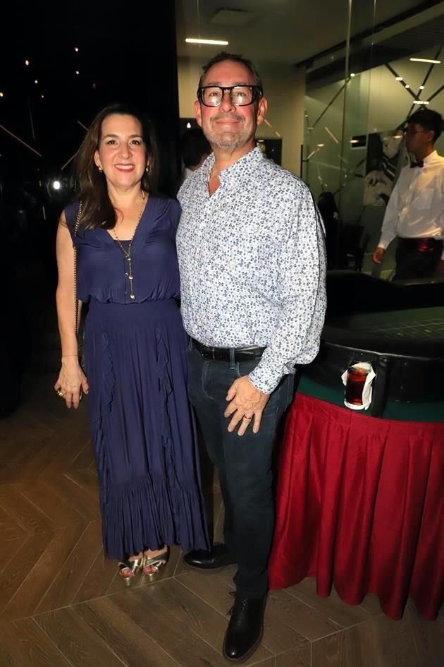 Cecilia Boughton de Melo y Guillermo Melo