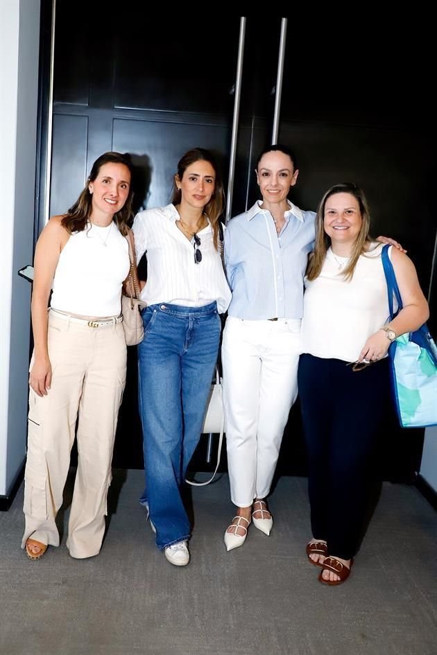 Martha García, Paulina Padilla, Martha Cantú y Bárbara Martínez