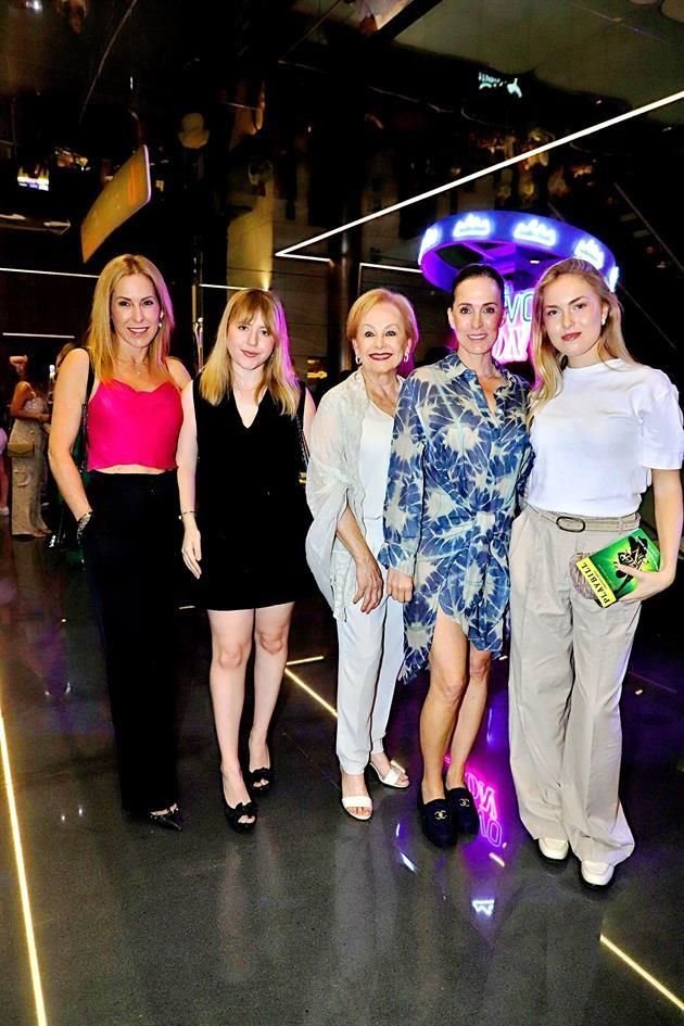 Melissa Garza, Melissa González, Mónica Sada, Any Garza y Ana Treviño