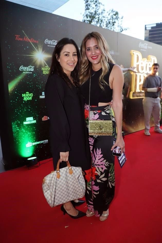 Laura Rodríguez y Edwina García