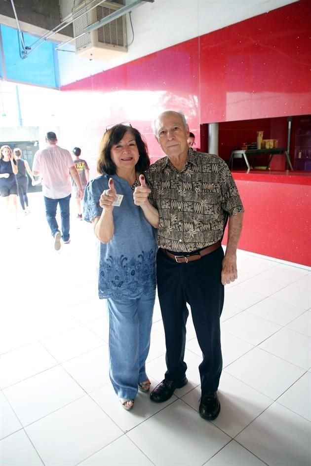 Obdulia Chávez de Sepúlveda y Cesario Sepúlveda