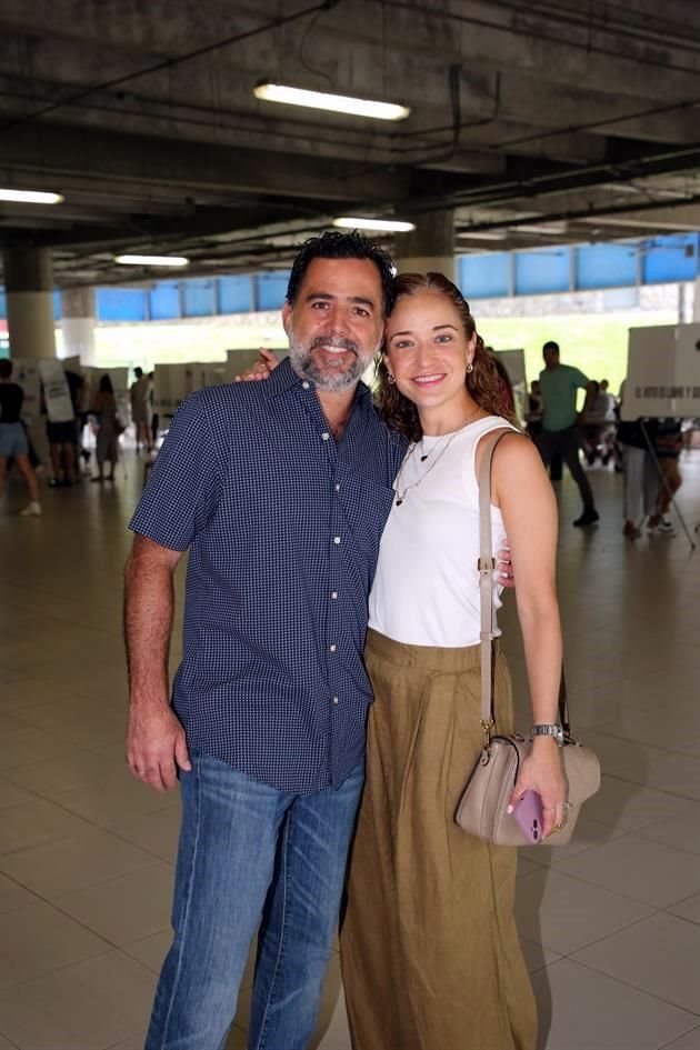 Jesús Iruegas y Gabriela Saucedo