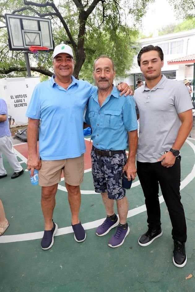 Tony Drexel, Alberto Drexel y Armando Drexel