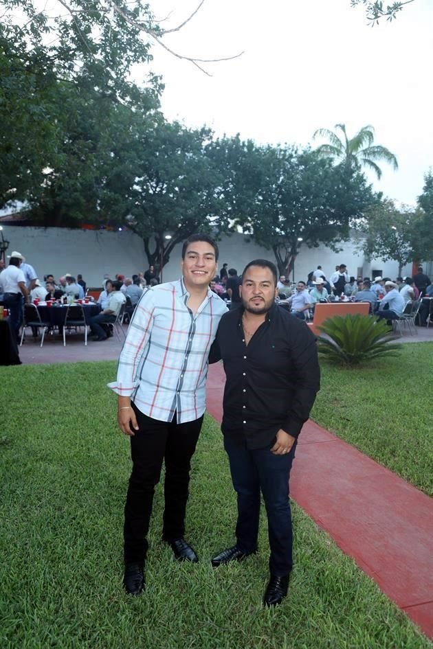 Luis Eduardo Marroquín Martínez y Adrián Guajardo