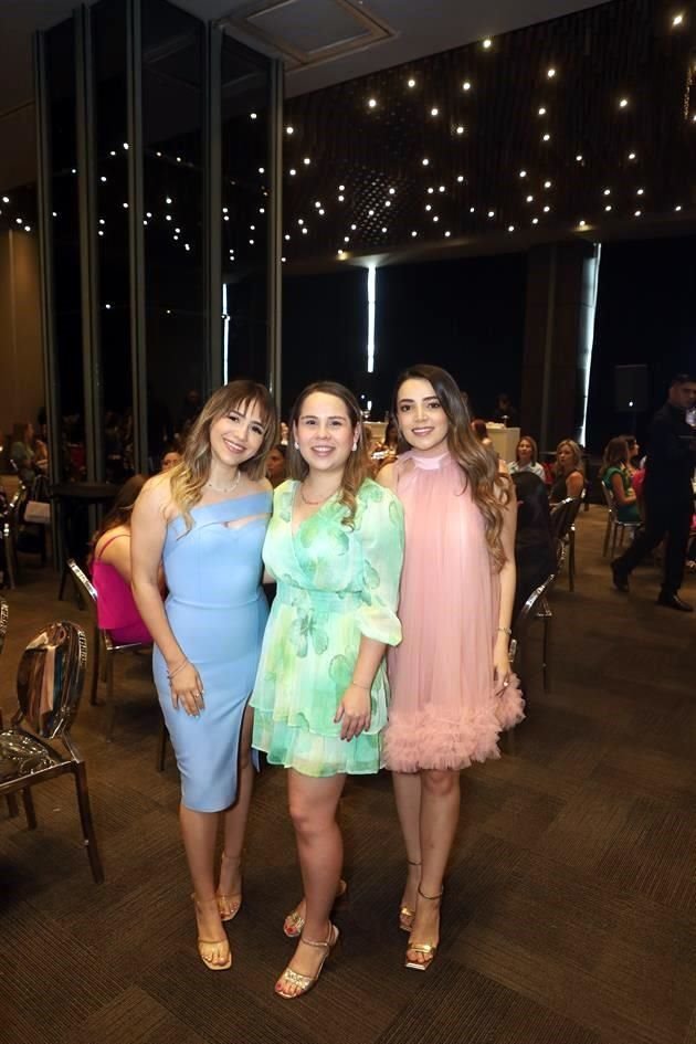 Carolina Yáñez, Jacky Medina y Karime Garza