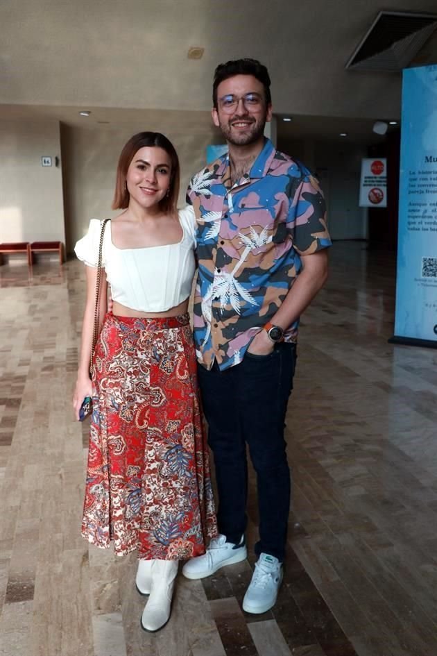 Sofía Blumer y Gerardo García