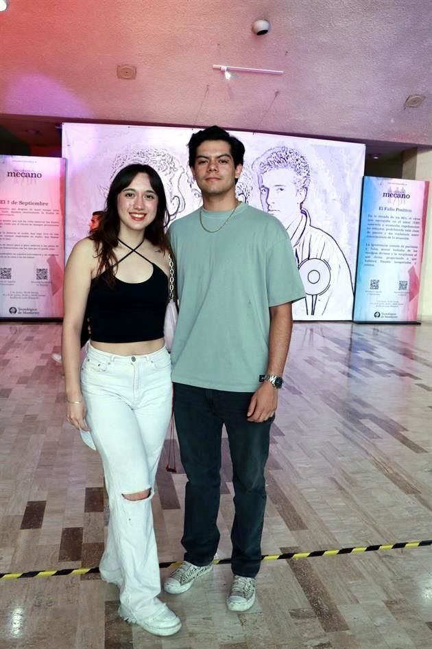 Andrea Corona y Jorge Morán