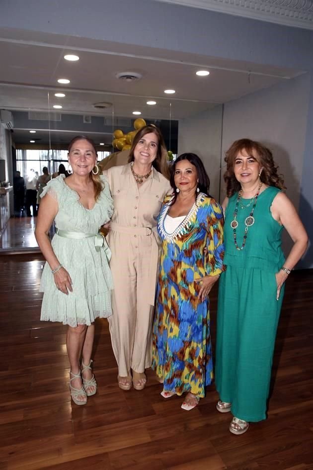 Nora González, María Luisa Sánchez, Mónica Bracamonte y Yaya García
