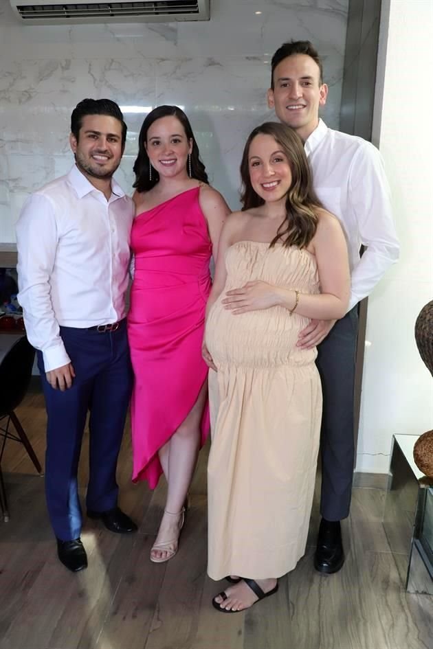 David Sepúlveda, Cecilia Elizondo, Cordelia Ruiz y Mauricio Ordóñez