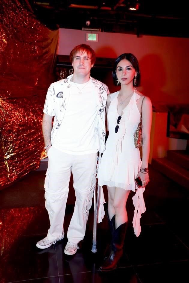 Claudio Fernández y Luciana Guerra