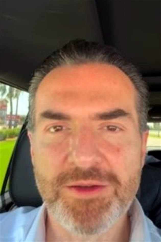 Adrián de la Garza publicó el video en sus redes sociales.