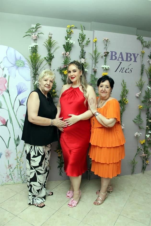 Izela Rodríguez Prado, Rosy Treviño de Cisneros y Rosa Delia Rodríguez de Treviño