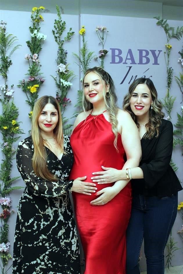 Mariela Domínguez, Rosy Treviño de Cisneros y Marcela Garza