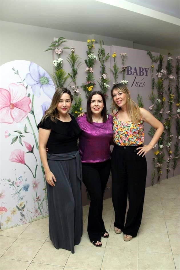 Paulina Novelo, Gladys Villarreal y Érika Villarreal