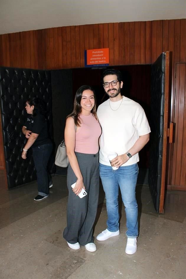 Pamela Martínez y Gabriel Murillo