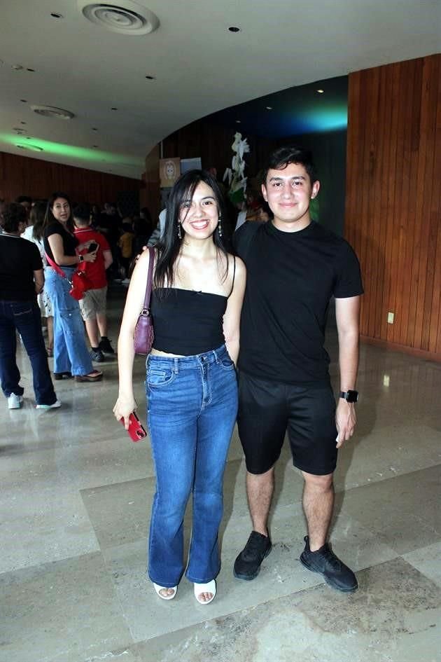 Montserrat Moraza y Erick Velázquez