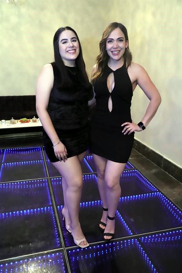 Janetzy Méndez y Abril Méndez