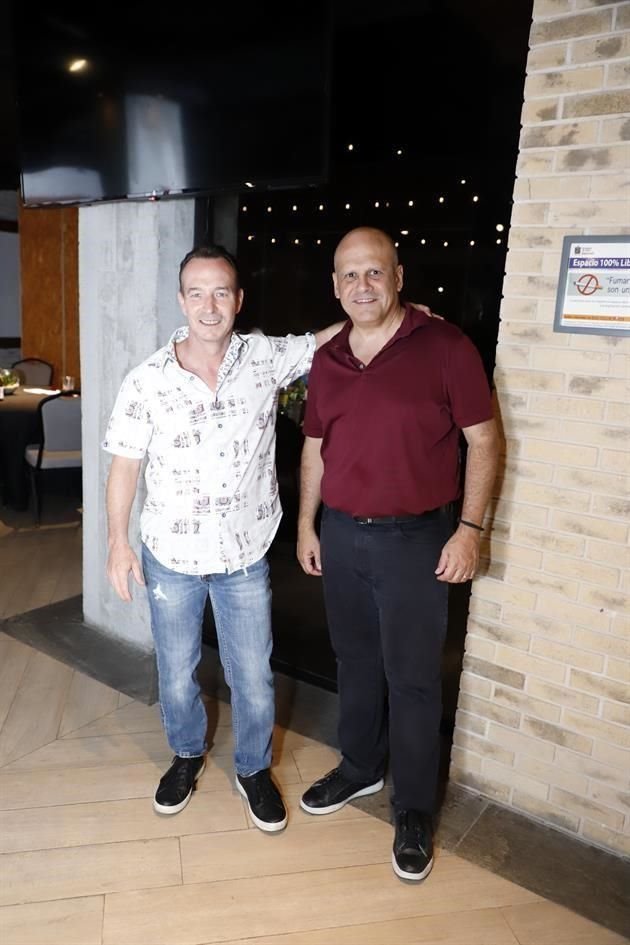 Marco Ferrara y Héctor Cavazos