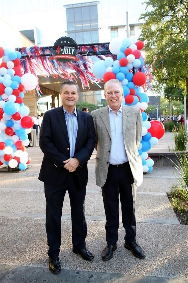 Andrés Engels y Eugenio Elizondo