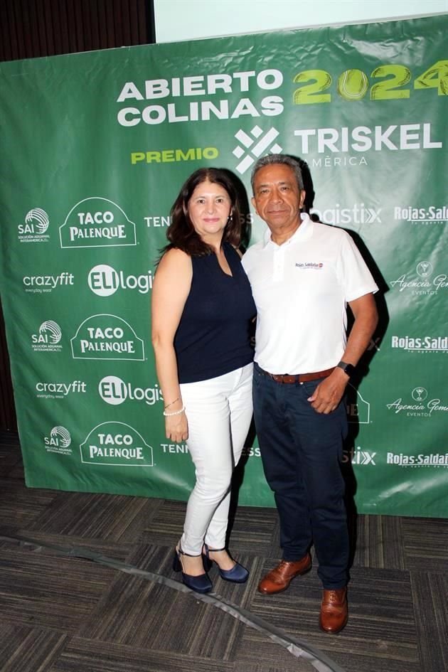 Silvia Saldaña e Ignacio Rojas