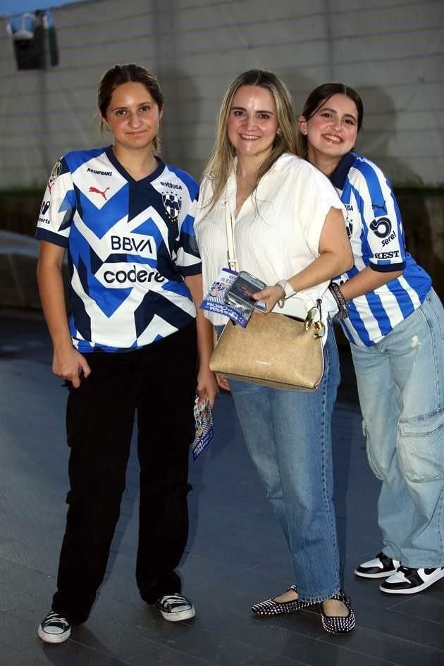 Andrea García, Caro Chapa y Caro García