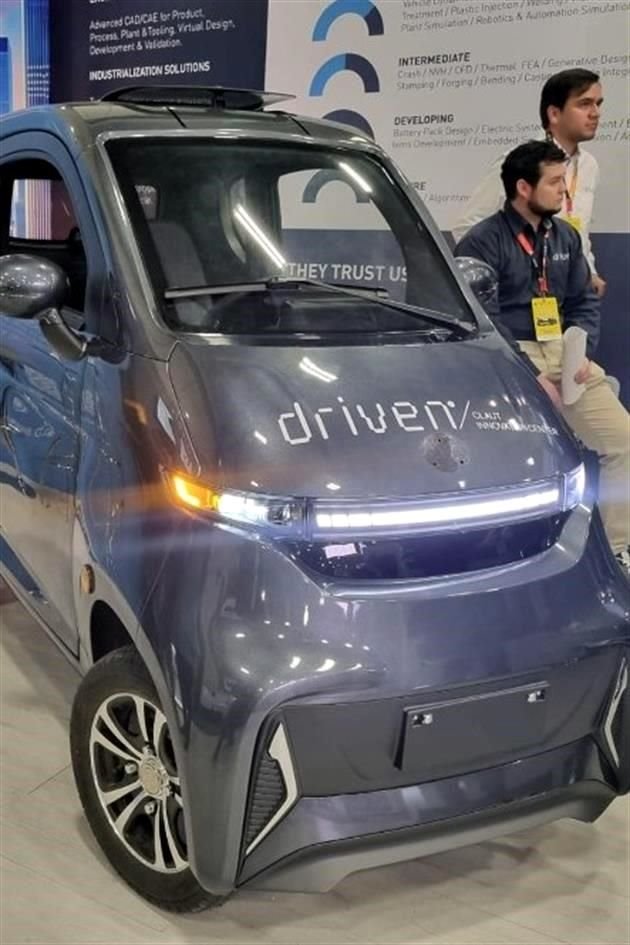 El Centro Driven adquirió este vehículo eléctrico de tres plazas, para desarmarlo, analizarlo y crear uno basado en las necesidades de micromovilidad de NL, México y América Latina.